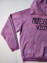 Load image into Gallery viewer, LARGE purple professional victim hoodie
