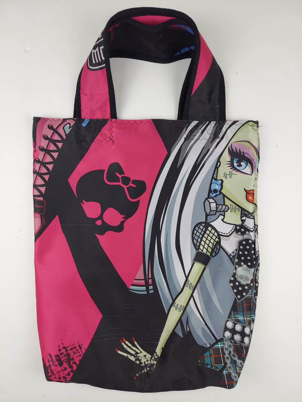 Frankie stein recycled tote bag