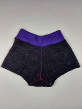 Load image into Gallery viewer, MEDIUM black lace hot pants
