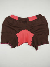 Load image into Gallery viewer, Select size Brown and corral gusset shorts
