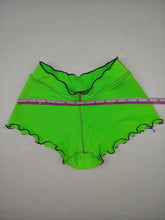 Load image into Gallery viewer, XSmall/small neon green hot pants
