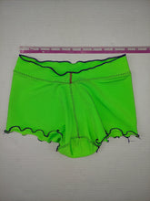 Load image into Gallery viewer, XSmall/small neon green hot pants
