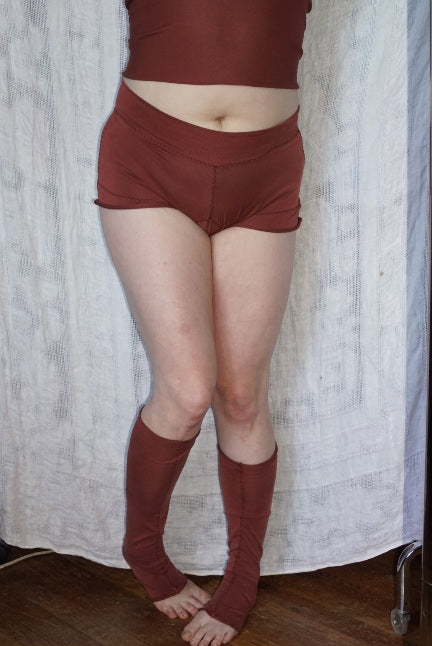 XL high waist gusset shorts