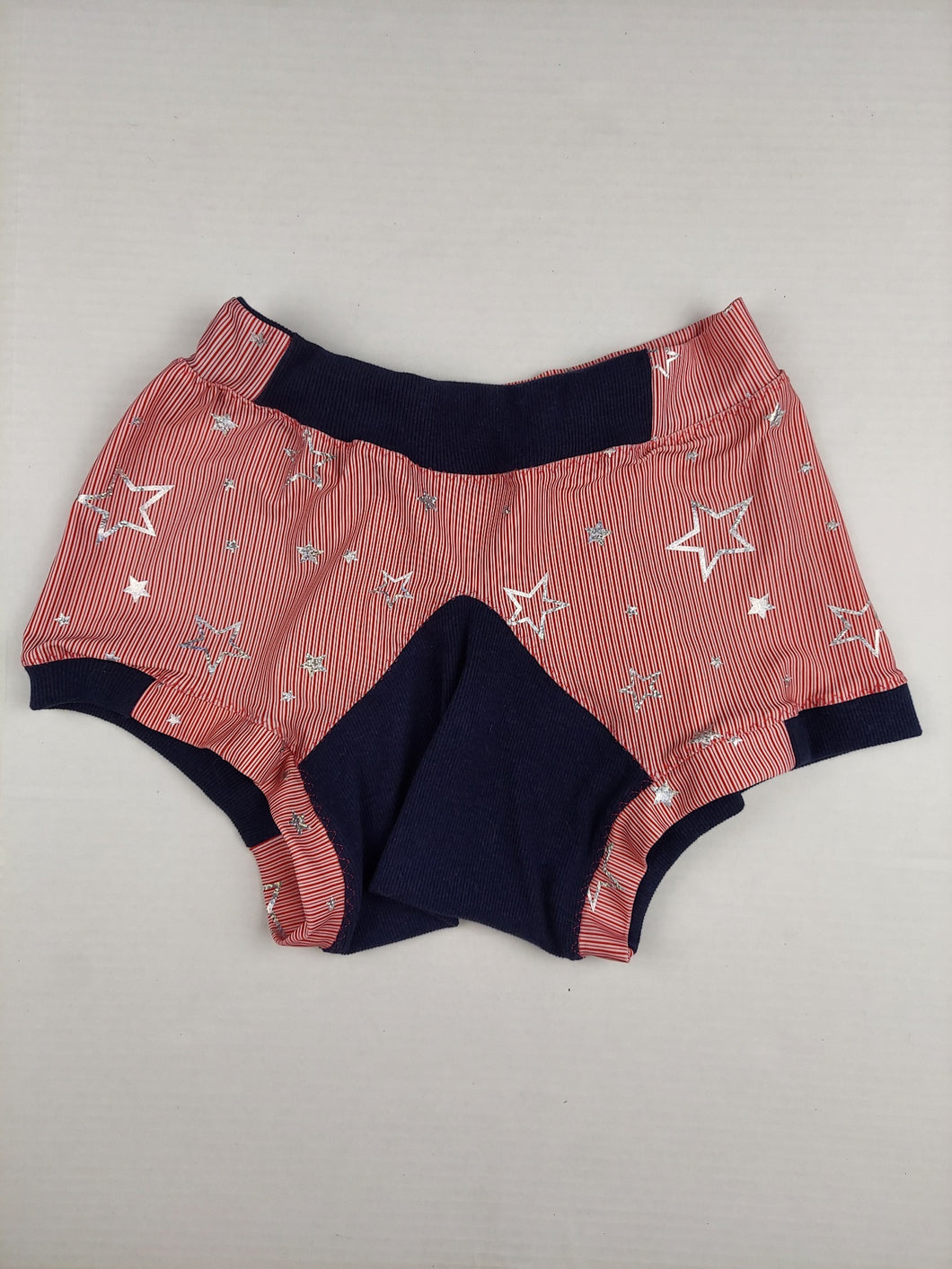 LARGE Stars and stripes micro bloomers