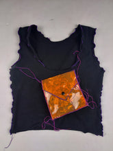 Load image into Gallery viewer, M/L BLACK rave tank top
