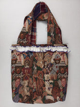 Load image into Gallery viewer, Recycled bear tote bag
