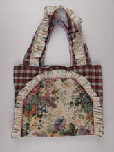 Load image into Gallery viewer, Recycled ruffle tote bag
